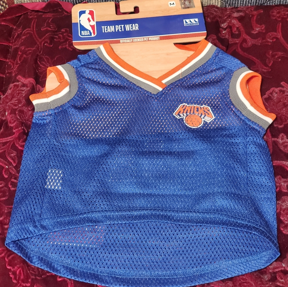 NBA Jersey for DOG & CATS - Licensed, Comfy Mesh, 21 Basketball Teams / Medi